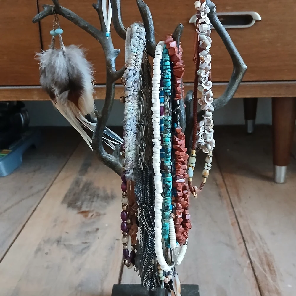 Tree Branch Jewelry Stand